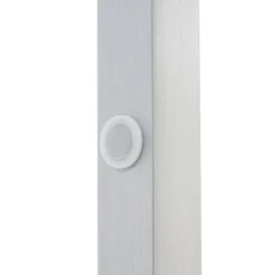 Lámpara de pie LED Steve de Lucande, aluminio, 130 cm, atenuable