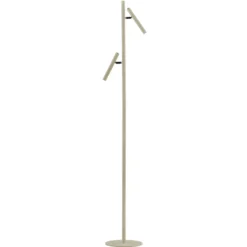Lámpara de pie LED Streak 2 luces atenuador, arena