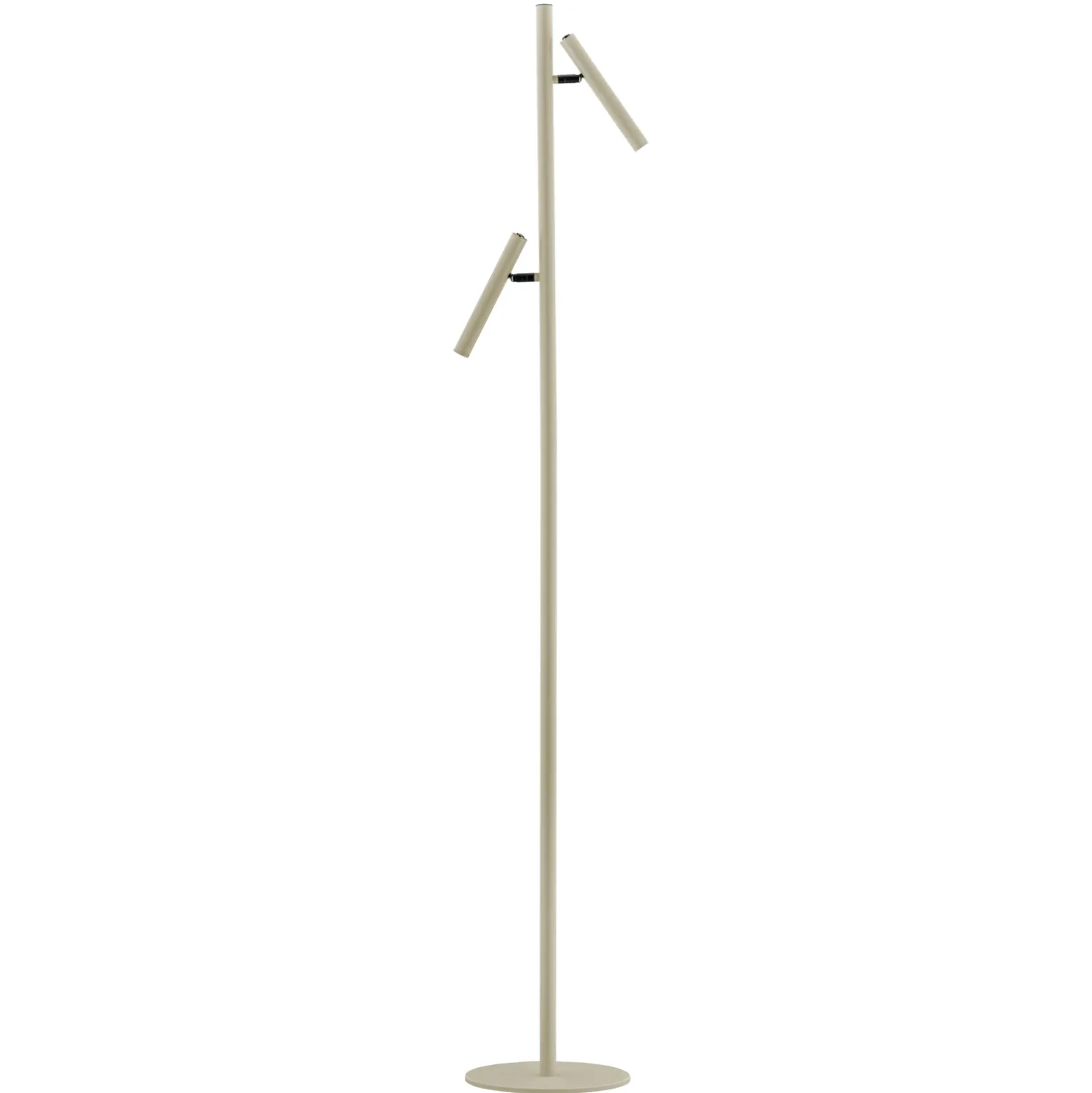 Lámpara de pie LED Streak 2 luces atenuador, arena