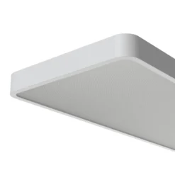 Lámpara de pie LED Timon de Arcchio, 54 W, plateada, altura 195 cm