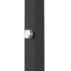 Lámpara de pie LED Timon de Arcchio, 54 W, negra, altura 195 cm