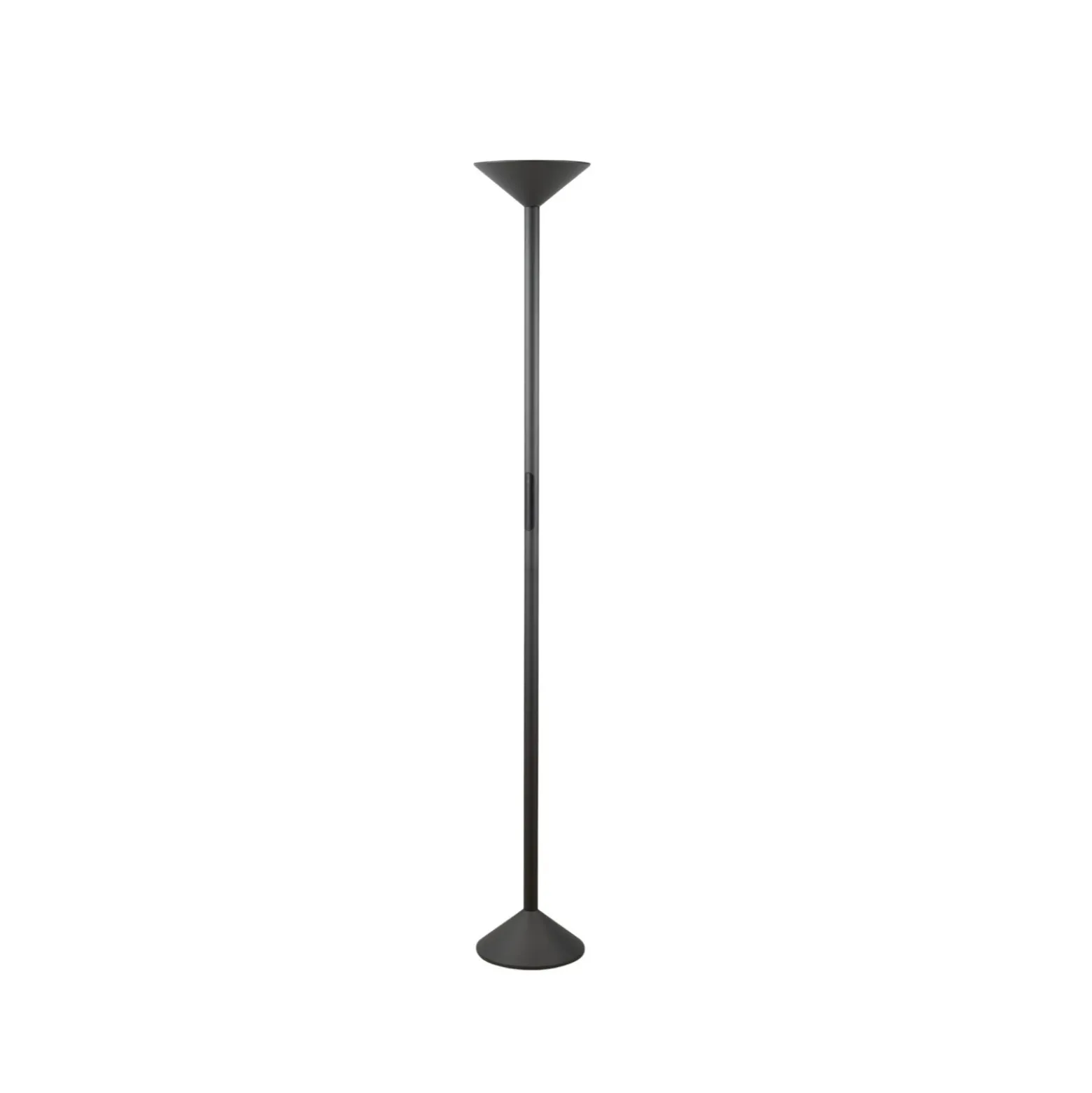 Lámpara de pie LED Tratto, antracita, metal, CCT, atenuable
