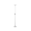 Lámpara de pie LED Tratto, blanco, metal, CCT, atenuable