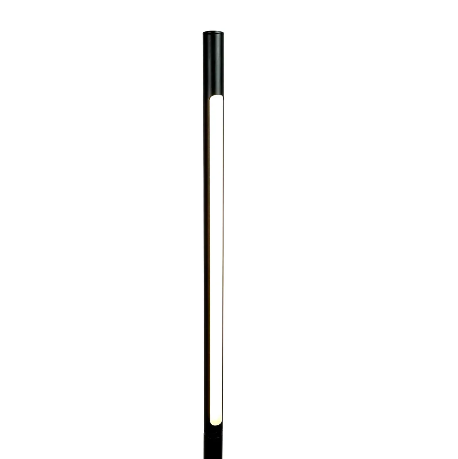Lámpara de pie LED Vagner de Dyberg Larsen, negro, altura 150 cm