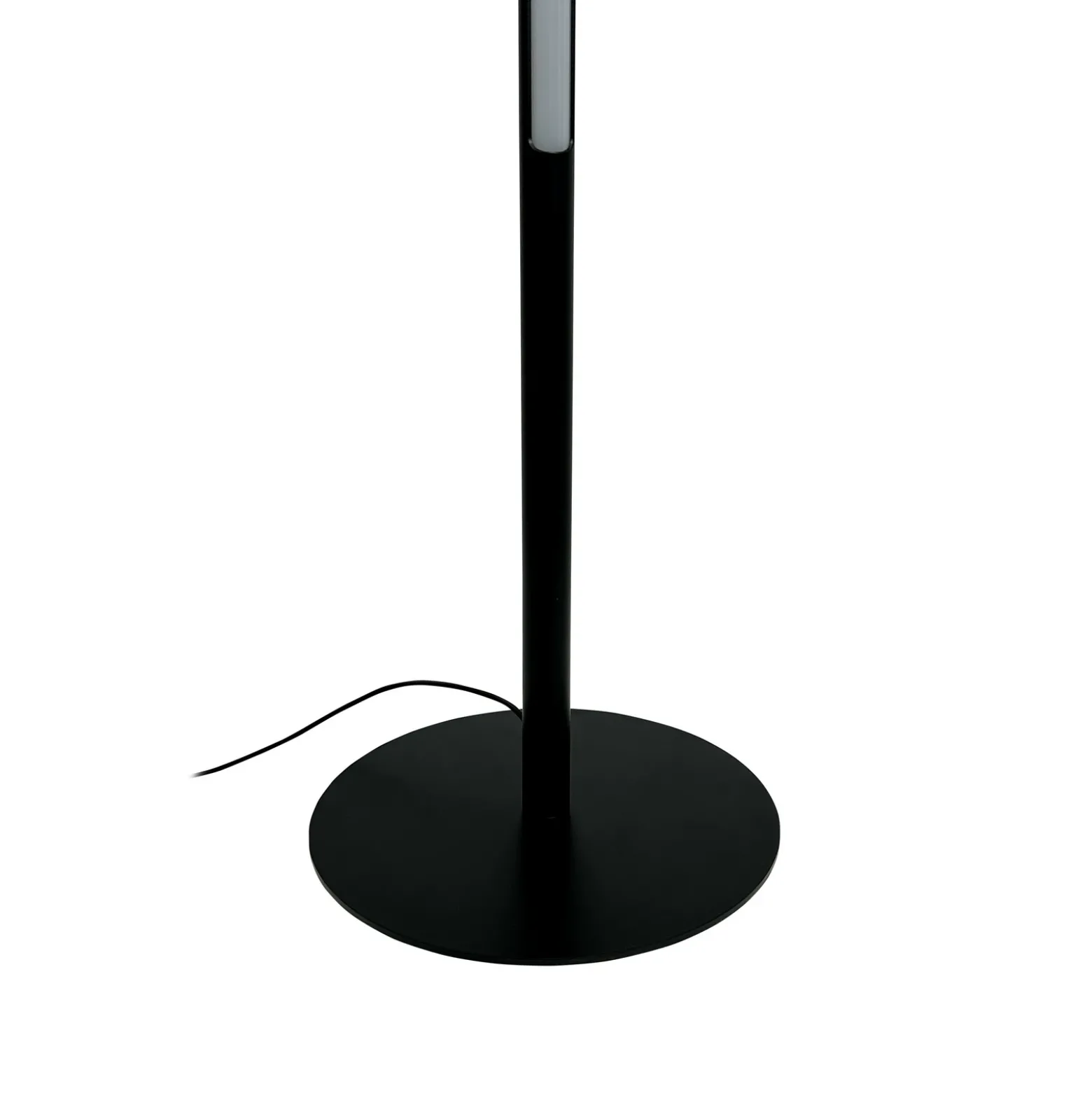 Lámpara de pie LED Vagner de Dyberg Larsen, negro, altura 150 cm