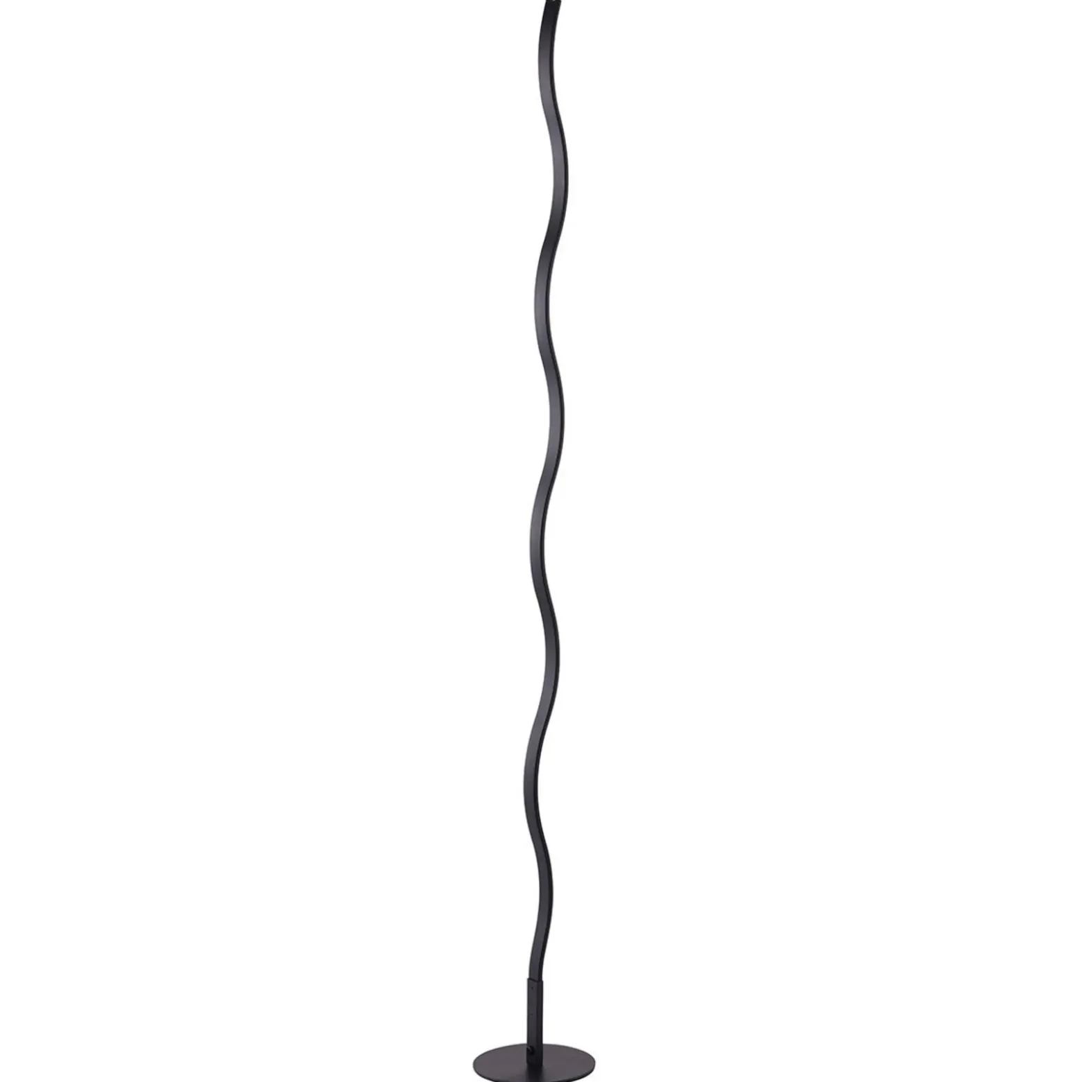 Lámpara de pie LED Wave 3.000K 120cm negro