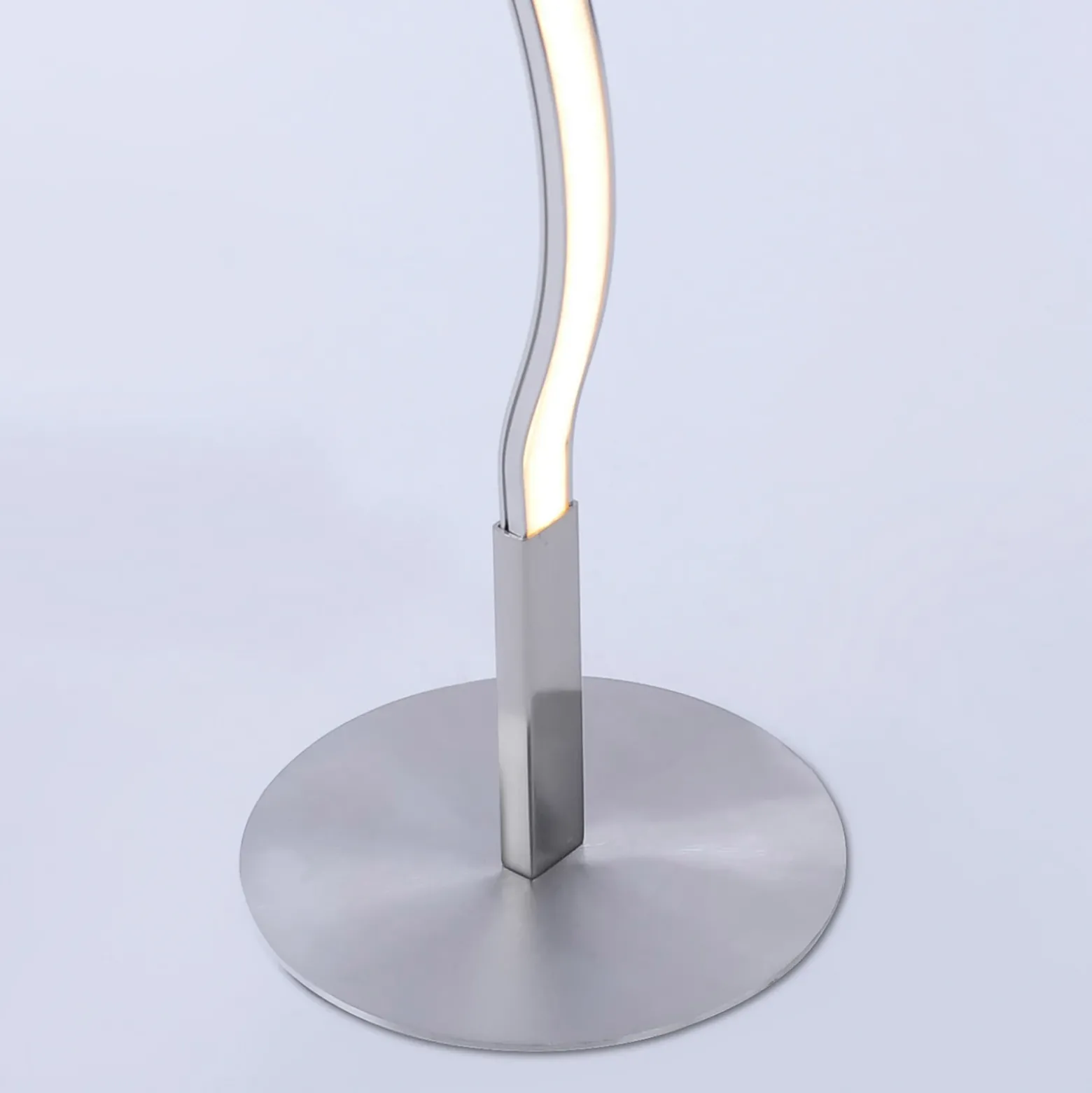 Lámpara de pie LED Wav 3.000K 120cm acero