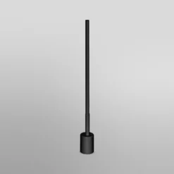 Lámpara de pie LED WiFi CORNER SLIM de OSRAM SMART+, negro RGB CCT