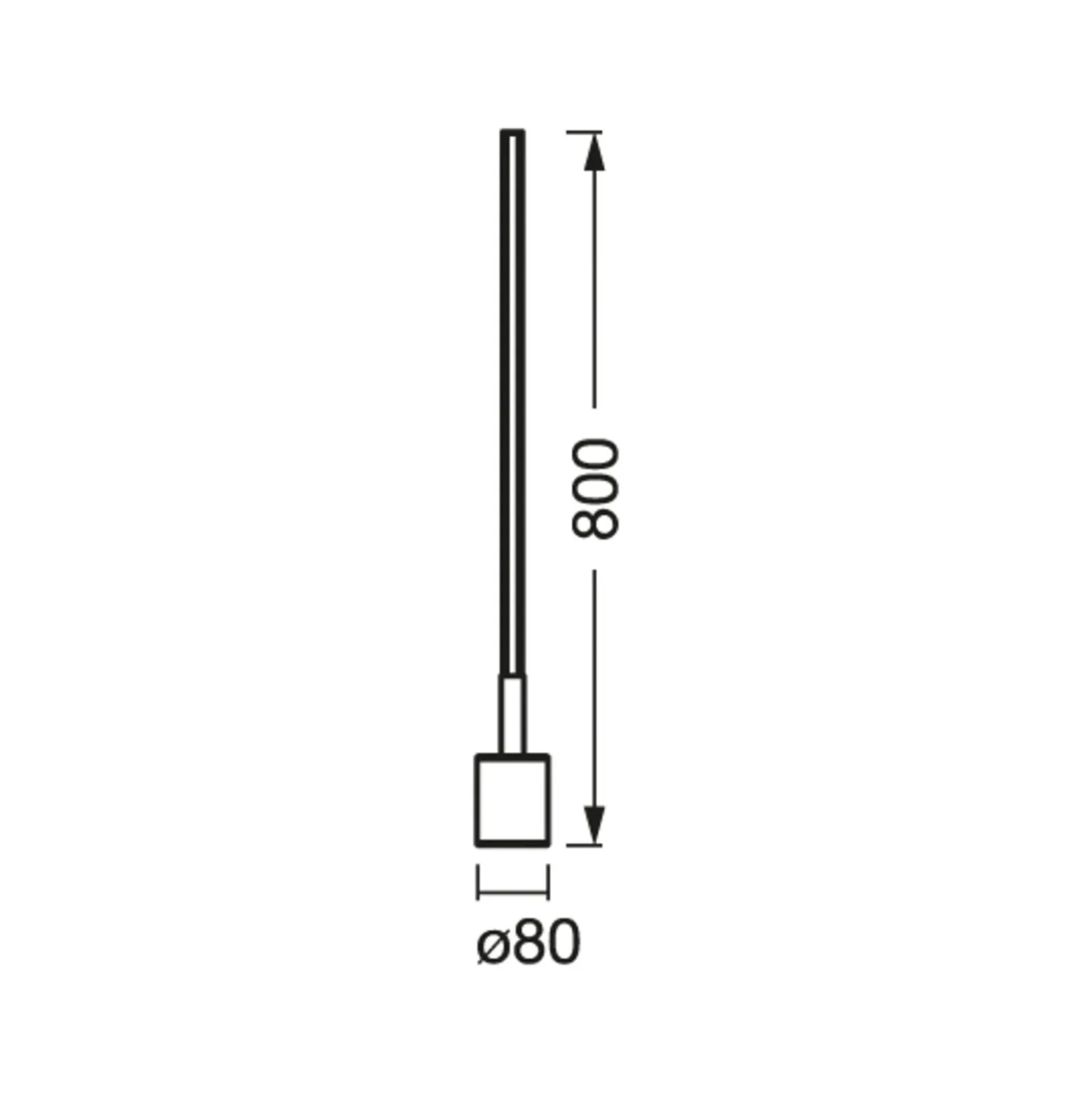 Lámpara de pie LED WiFi OSRAM SMART+ CORNER SLIM, blanca, RGB, CCT