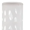 Lámpara de pie Lindby Alisea, 104 cm, blanca, GU10