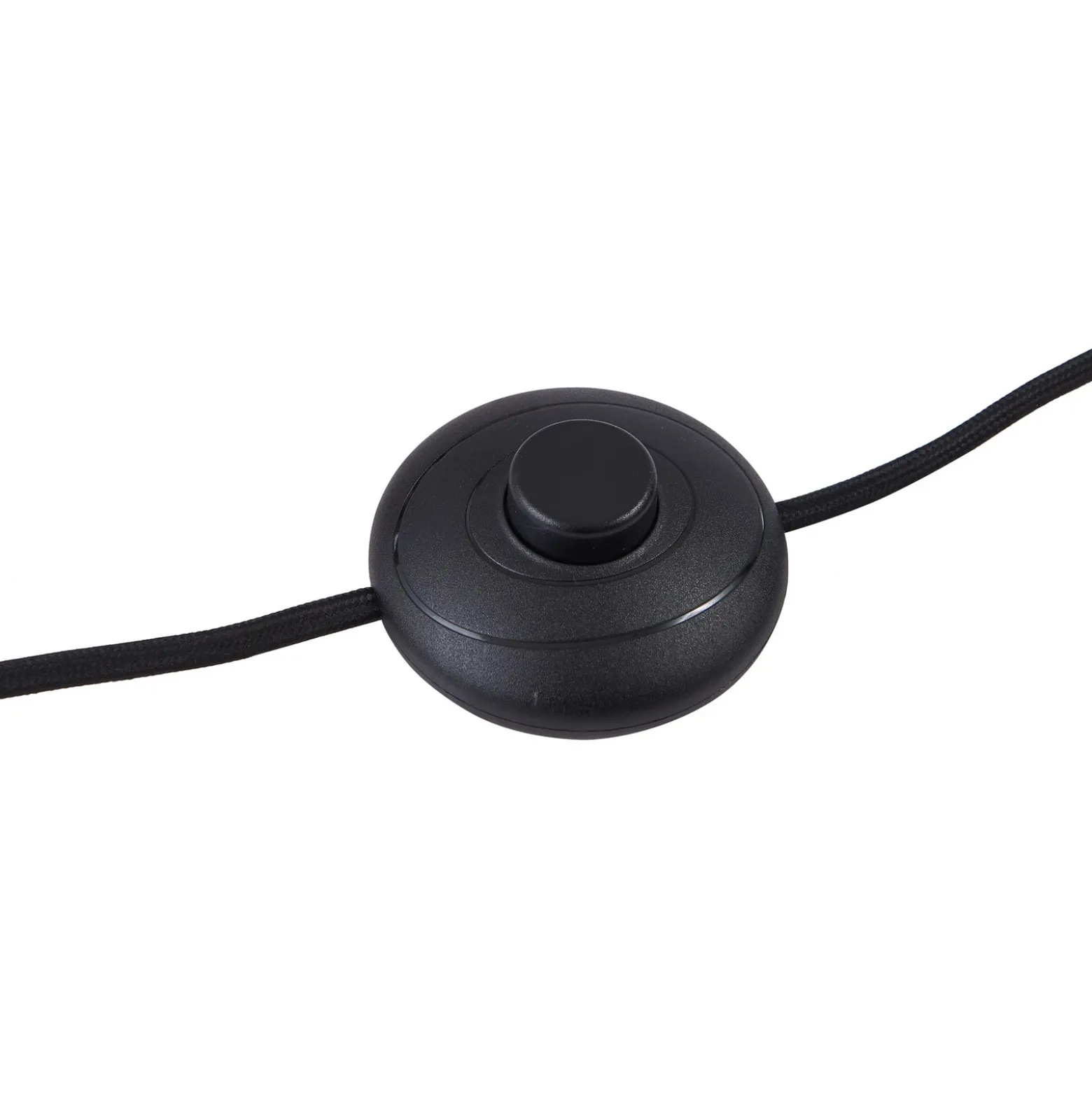 Lámpara de pie Lindby Braccio, gris/negro, cristal, 5 luces, 204,5 cm