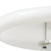 Lámpara de pie Lindby Branford, retro, blanco/verde, cristal opalino/mármol