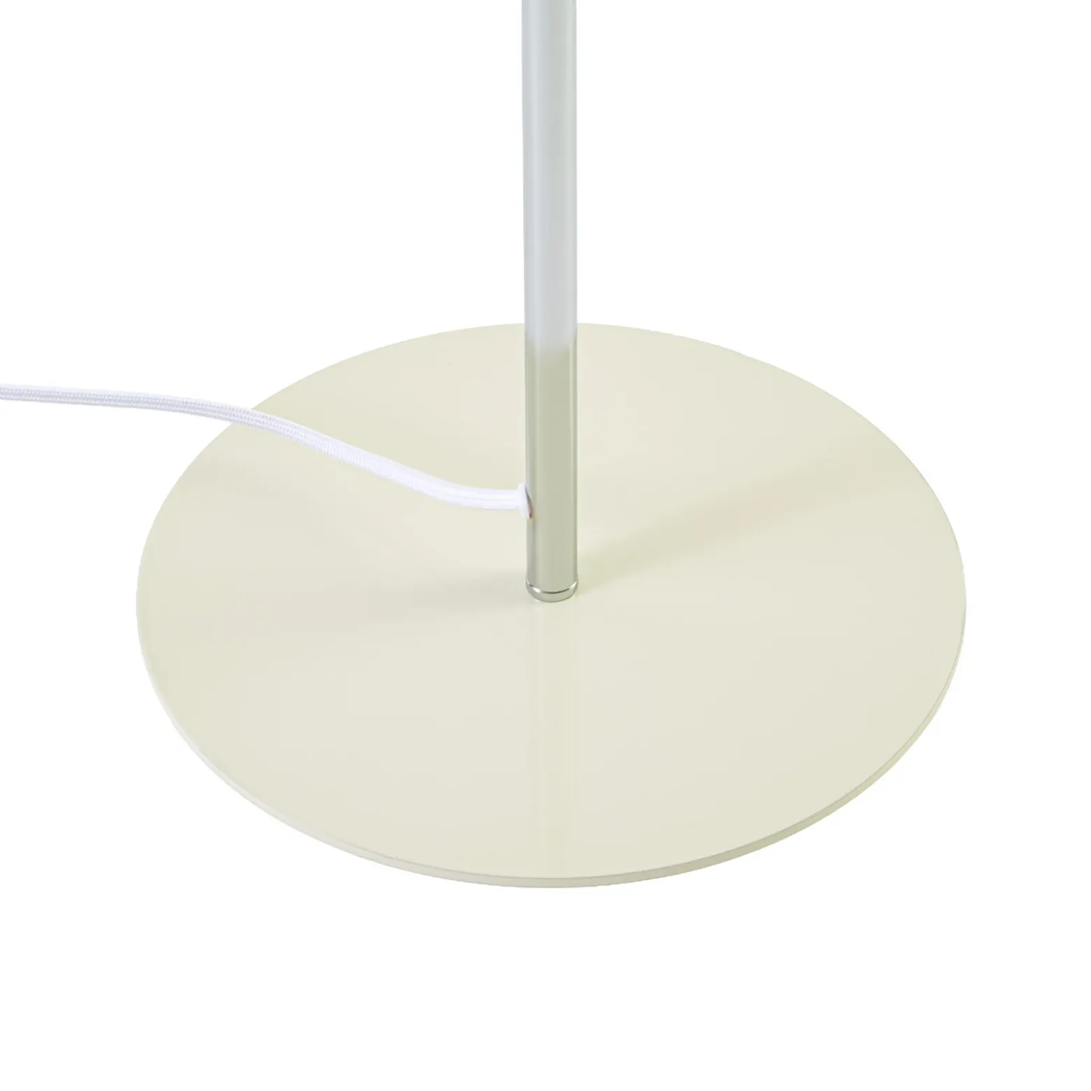Lámpara de pie Lindby Dylan, 2 luces, cromada/beige, 150 cm, E14