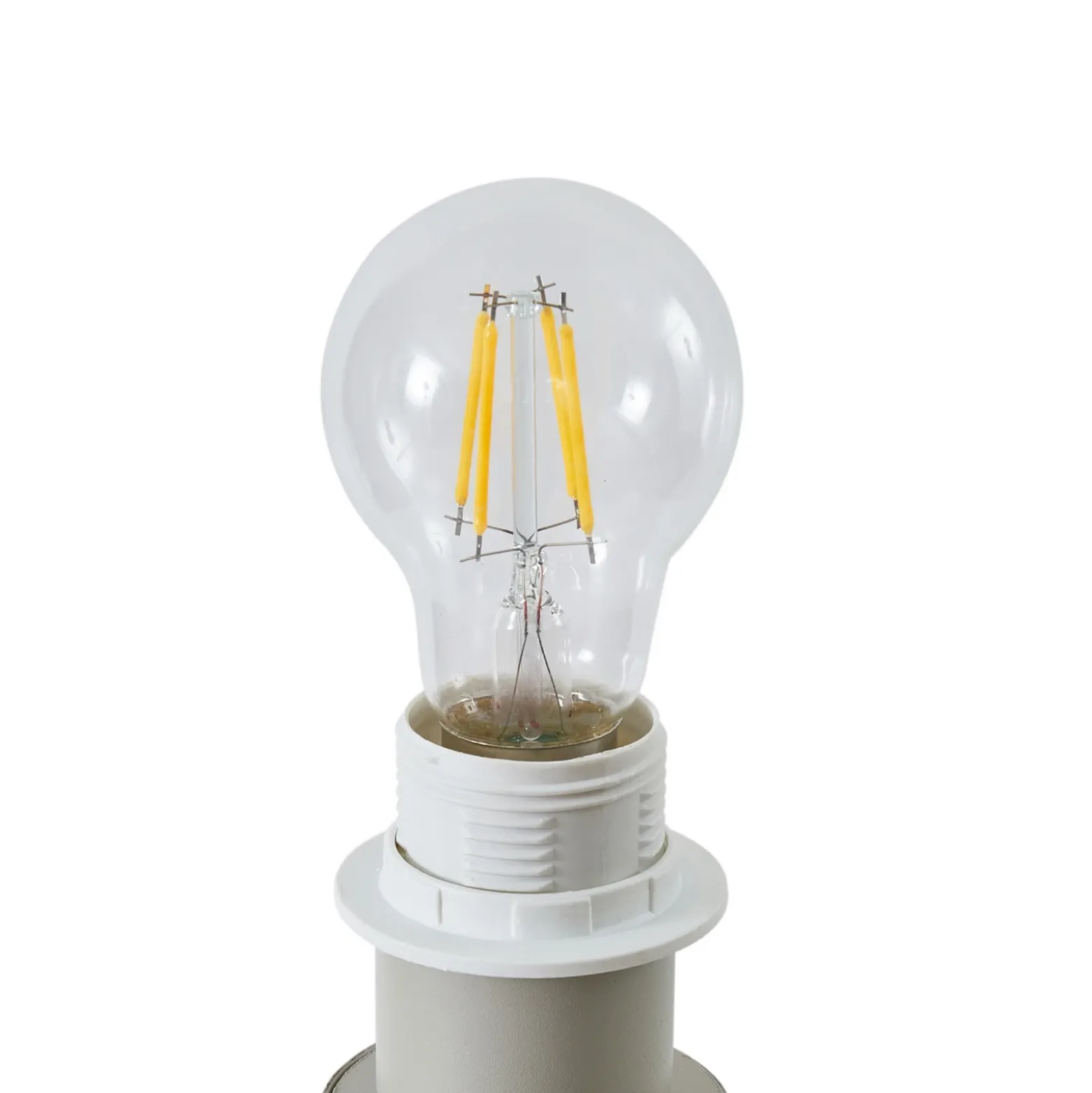Lámpara de pie Lindby Helin, beige, textil, trípode, 144 cm, E27