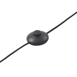 Lámpara de pie Lindby Leia, plata, metal, 180cm, giratoria, E27