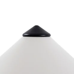 Lámpara de pie Lindby Norvik, altura 150 cm, negro/gris, metal