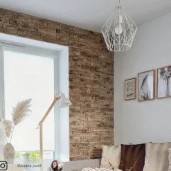 Lámpara de pie Lindby Shivanja, madera, regulable, 146 cm, E27