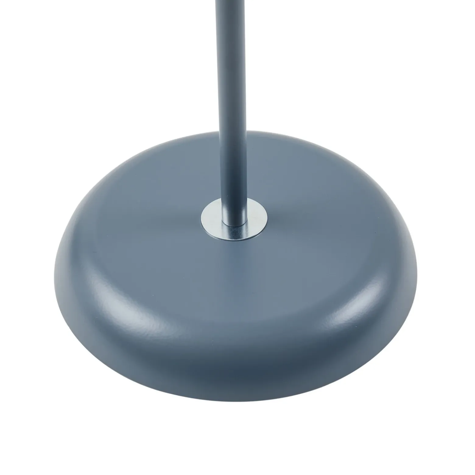 Lámpara de pie Lindby Tebbi, gris, metal, altura 150 cm
