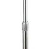 Lámpara de pie Lindby Tonka, cromada, metal/mármol, 185 cm, E27