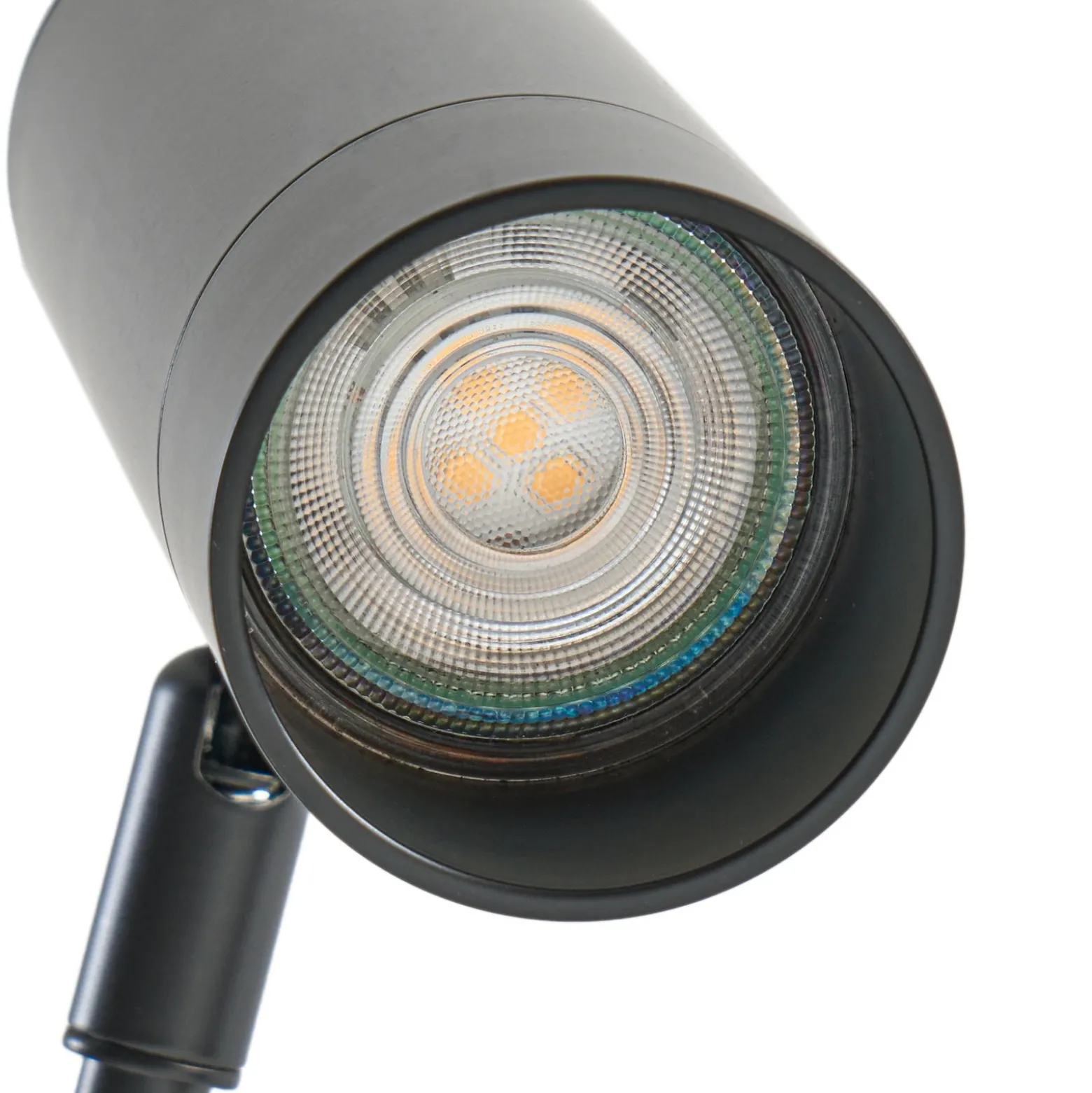 Lámpara de pie Lindby Vilo, negra, 153 cm, GU10, orientable