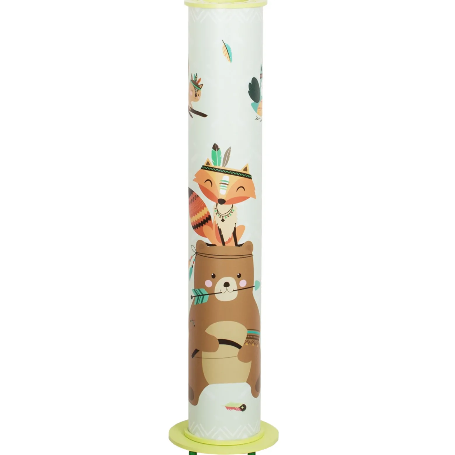 Lámpara de pie Little Indians 95/15 menta animales