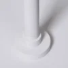 Lámpara de pie Lucande Kellina, 151 cm, blanca, metal, E27