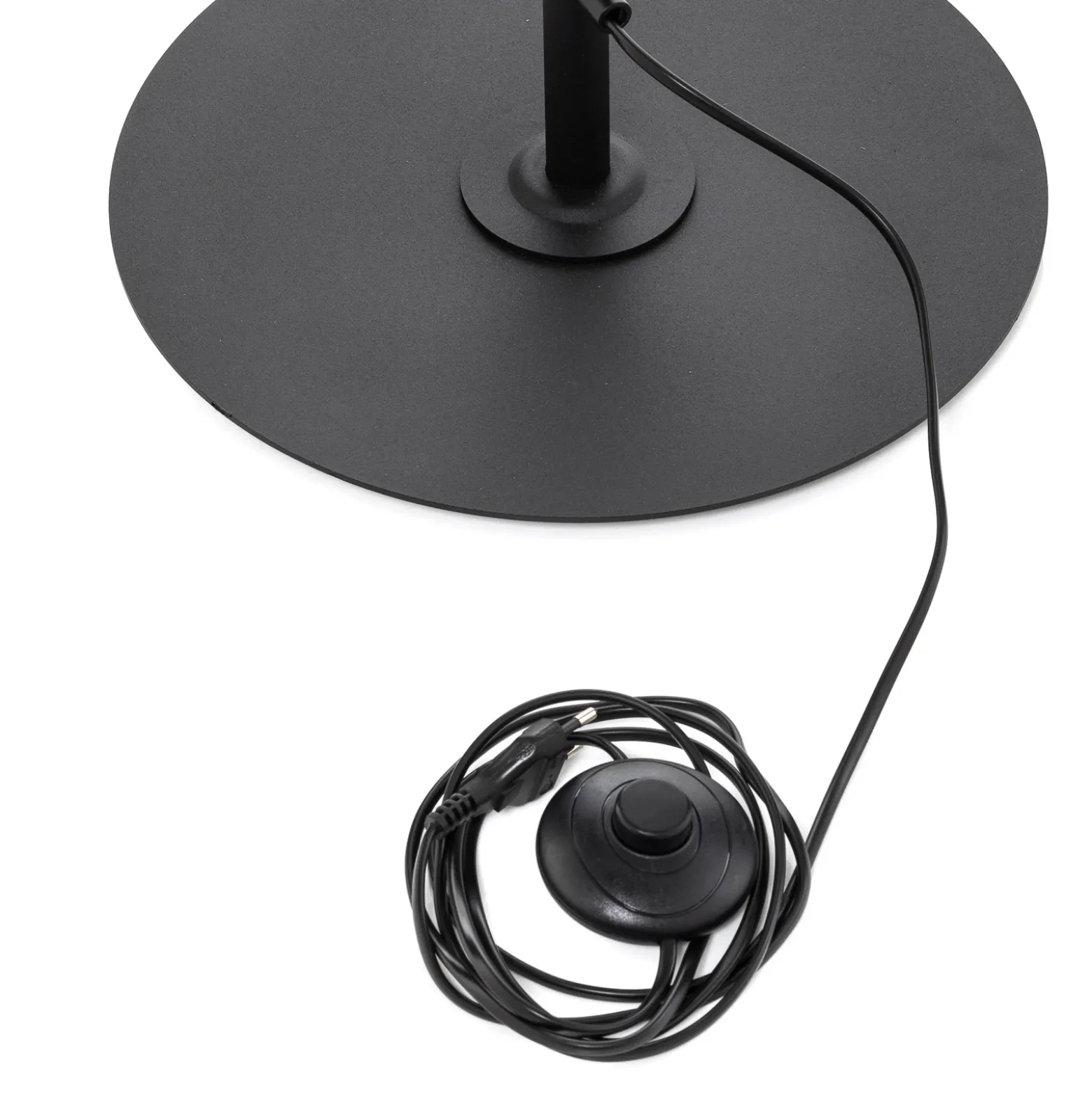 Lámpara de pie 1047, 3 luces, negro