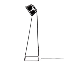 Lámpara de pie Multilamp, 6 luces, negro