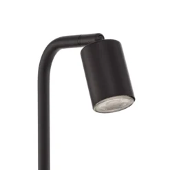 Lámpara de pie Nex, negra, metal, altura 140 cm, GU10
