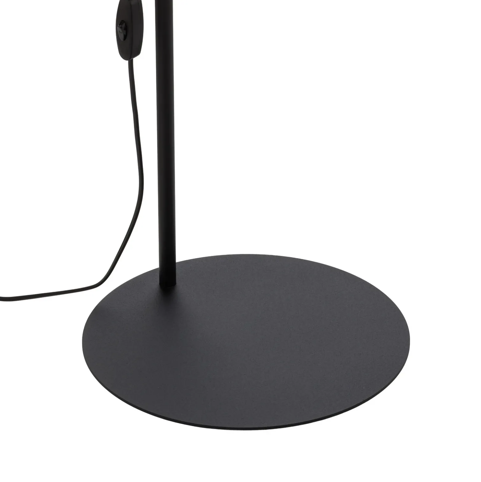Lámpara de pie Nex, negra, metal, altura 140 cm, GU10
