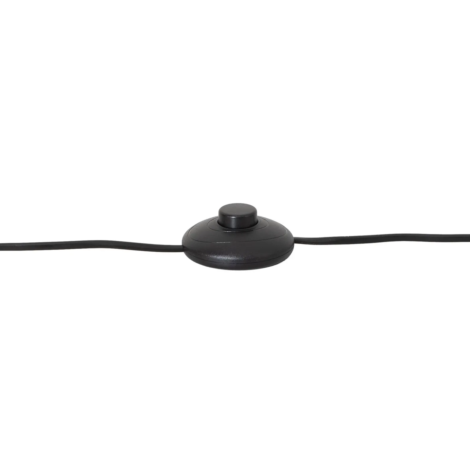 Lámpara de pie Nova, vidrio/metal, negro/blanco, altura 155 cm
