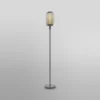 Lámpara de pie OSRAM DECOR STICK, gris oscuro, altura 146 cm, 1 x E27