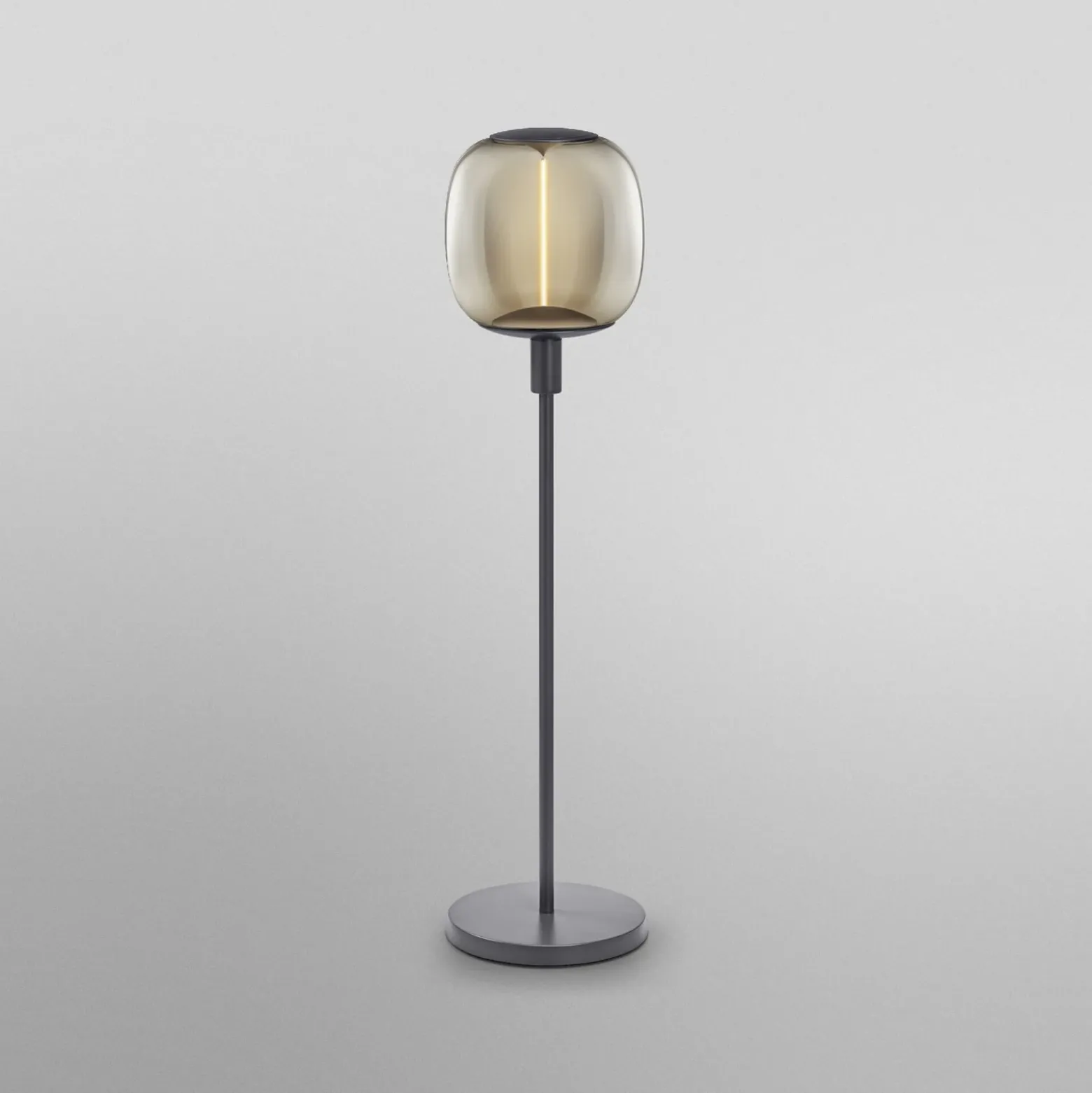 Lámpara de pie OSRAM DECOR STICK, gris oscuro, altura 78 cm, 1 x E27