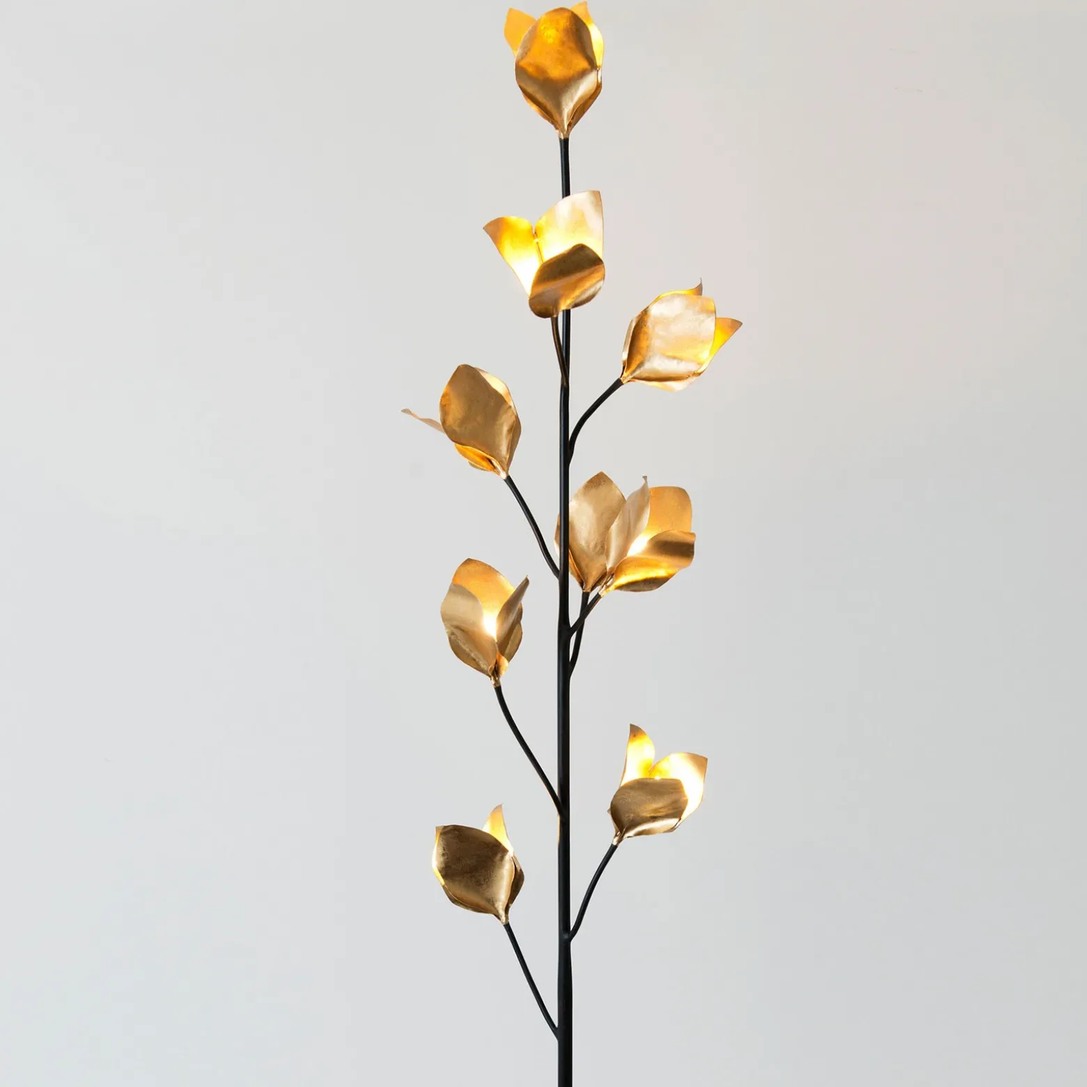 Lámpara de pie Poesia, 9 luces