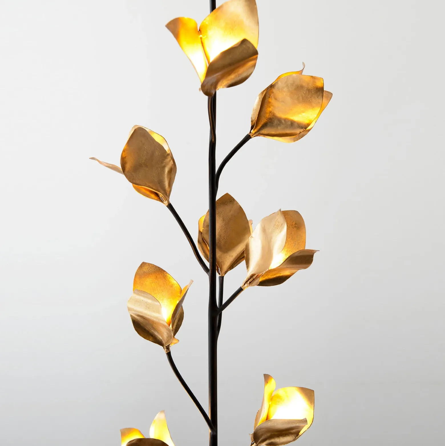 Lámpara de pie Poesia, 9 luces