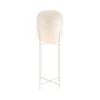 lámpara de pie pulpo Oda Big, blanco/blanco, altura 140 cm