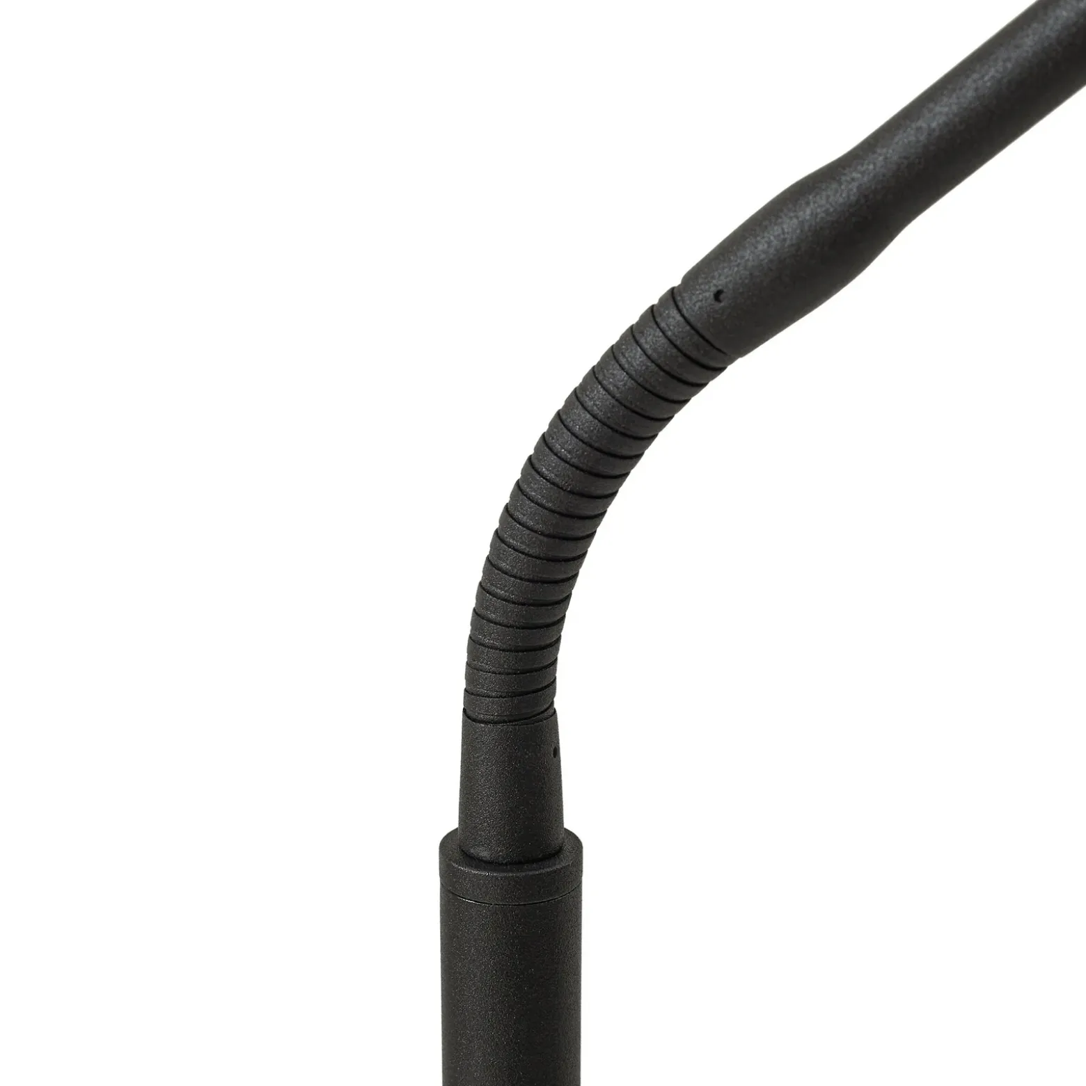 Lámpara de pie recargable LED Elvyn de Lindby, negra, ajustable