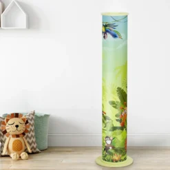 Lámpara de pie Selva para habitación infantil