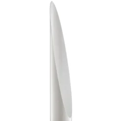 lámpara de pie Shakti de kdln, plateada, satinada blanca, altura 200 cm