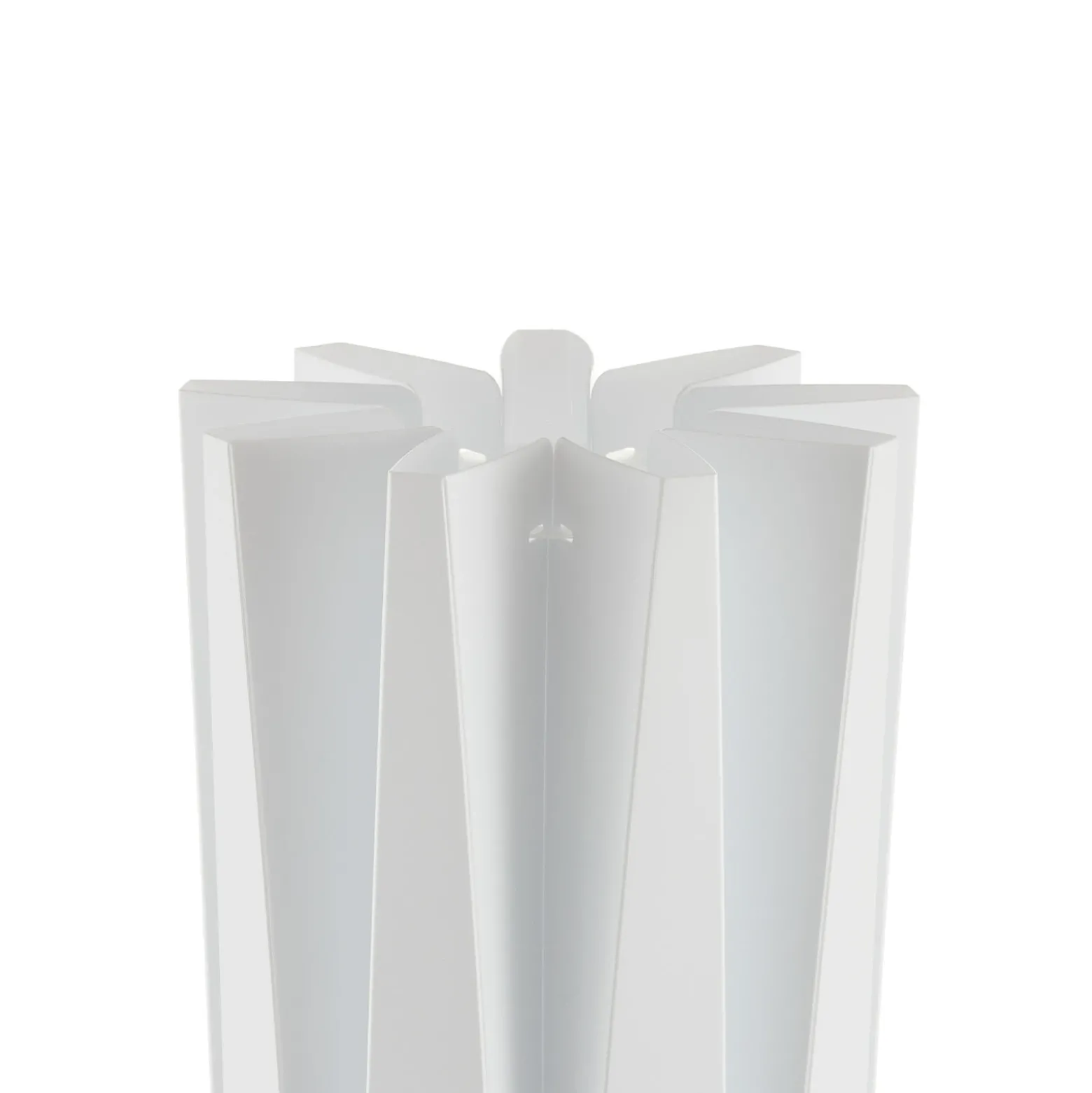 Lámpara de pie Slamp Bach, altura 161 cm, blanca