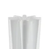 Lámpara de pie Slamp Bach, altura 161 cm, blanca