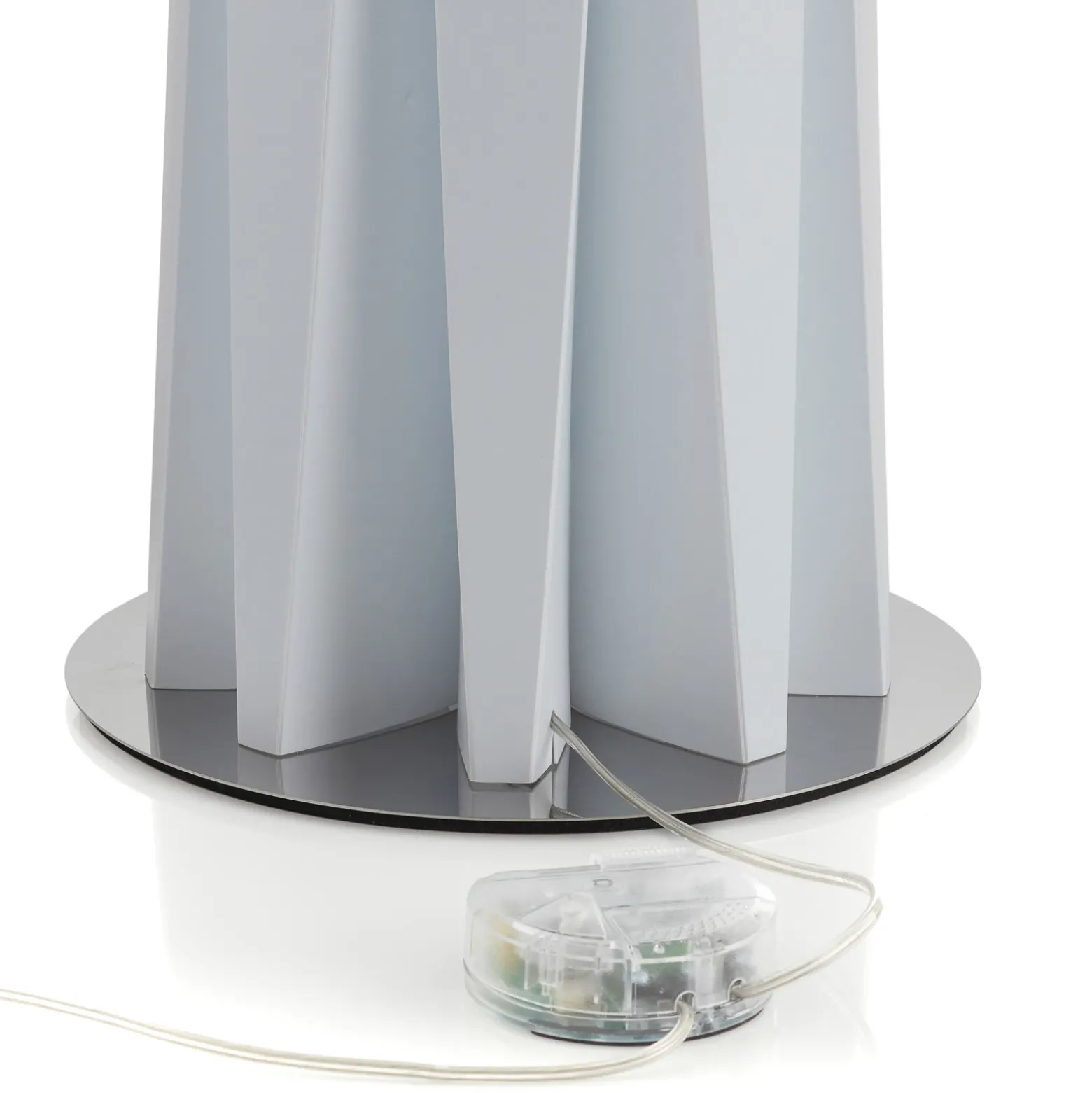 Lámpara de pie Slamp Bach, altura 161 cm, blanca