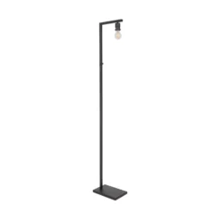 Lámpara de pie Stang, negro/marrón, altura 160 cm, corcho