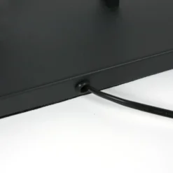 Lámpara de pie Stang, negro/marrón, altura 160 cm, corcho