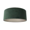 Lámpara de pie Stang, negro/terciopelo verde, altura 160 cm, E27