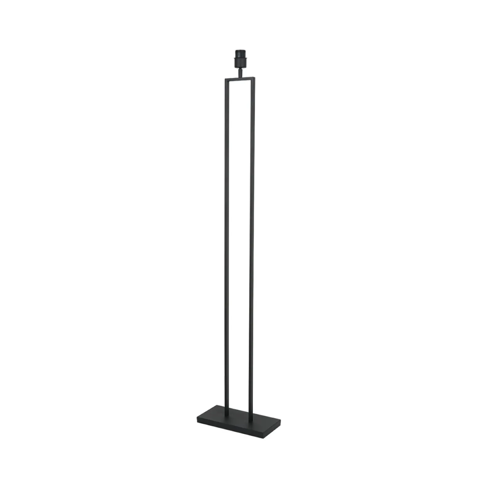 Lámpara de pie Stang, negro/terciopelo verde, altura 160 cm, E27