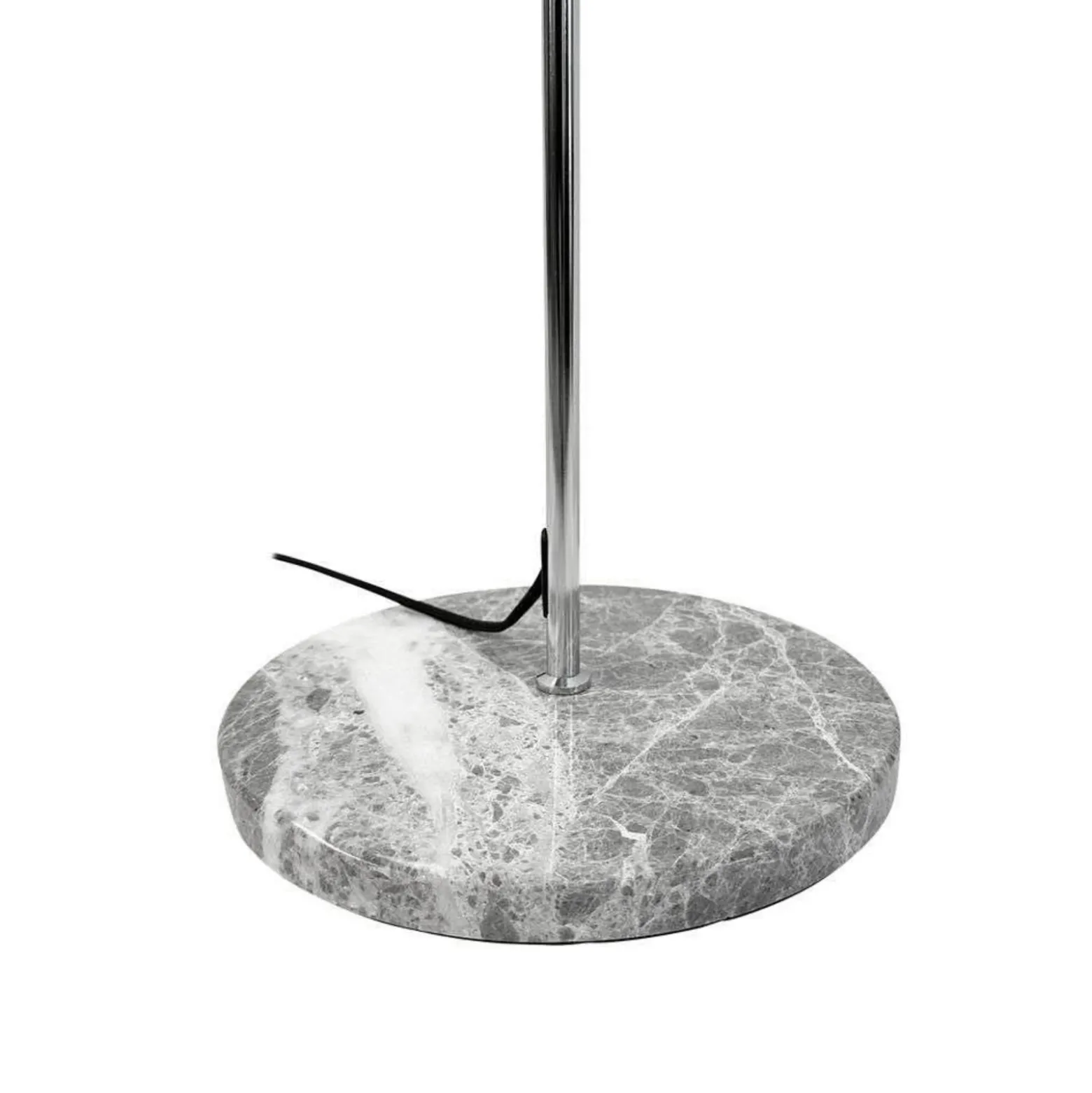 Lámpara de pie Stockholm de Dyberg Larsen, altura 143 cm, metal/mármol
