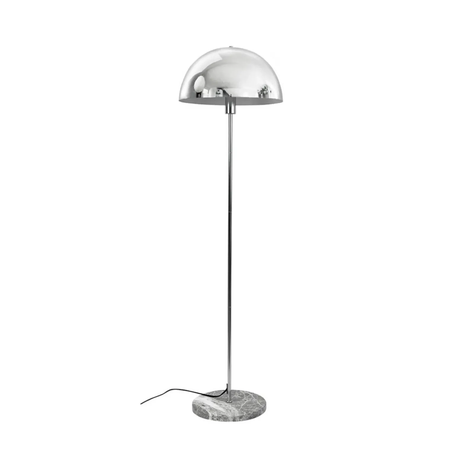 Lámpara de pie Stockholm de Dyberg Larsen, altura 143 cm, metal/mármol