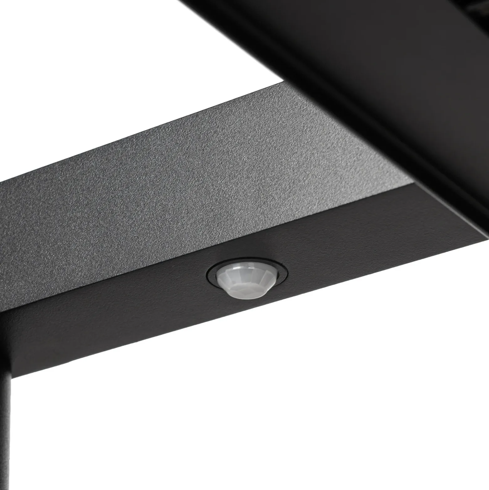 Lámpara de pinza LED Arcchio Shax, negra, con sensor, atenuable, 4.000 K