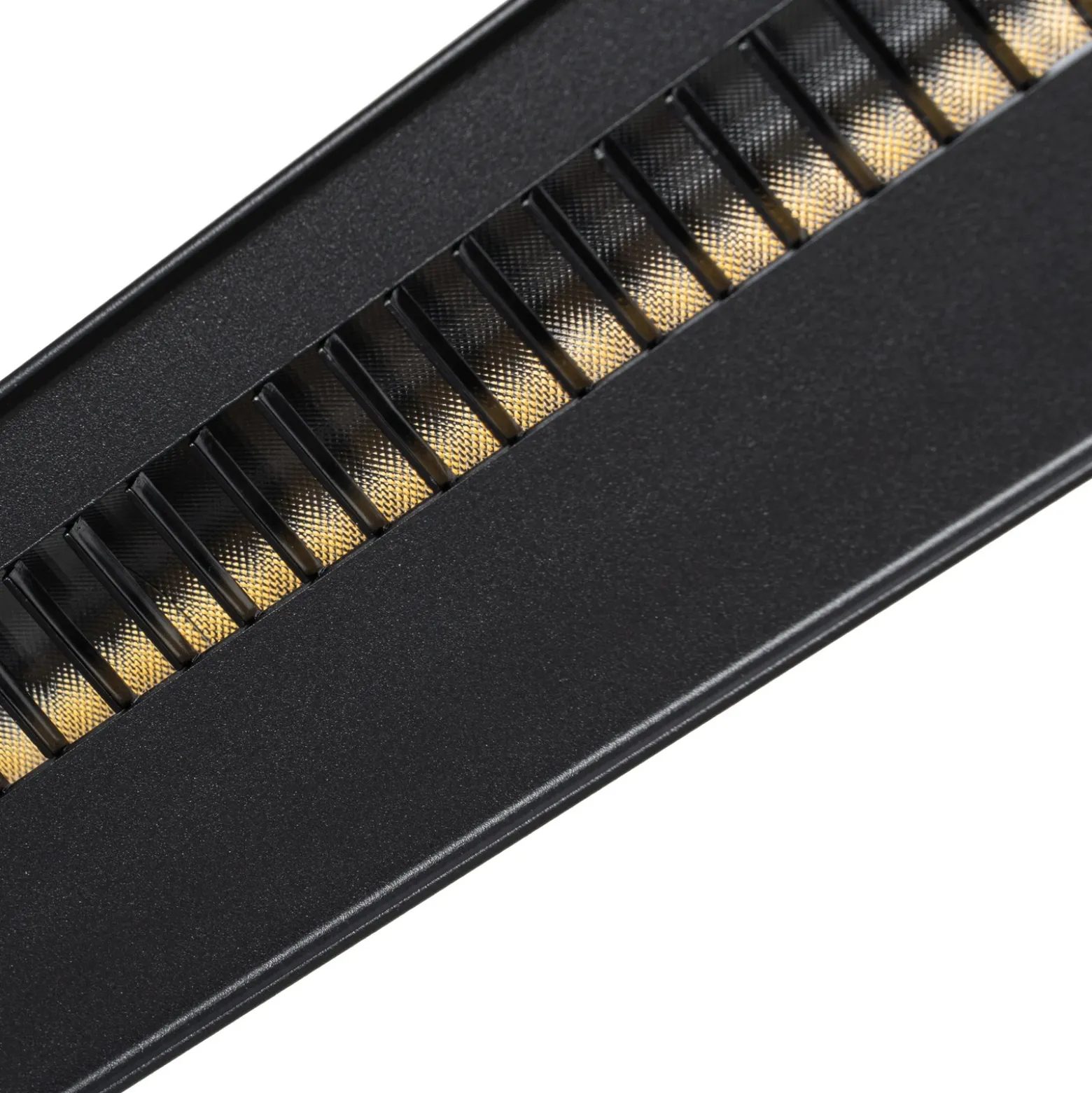 Lámpara de pinza LED Arcchio Shax, negra, con sensor, atenuable, 4.000 K